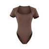 Bodysuit Thun Tay Ngắn Cổ Vuông 7867