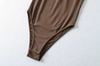 Bodysuit Thun Tay Ngắn Cổ Vuông 7867