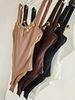 Bodysuit Cổ U Đính Phụ Kiện Kim Loại 7870