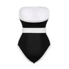 Swimsuit Cúp Ngực Viền Màu Tương Phản 7876
