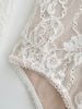 Bodysuit Ren Cổ V Phối Khóa Kéo 7877