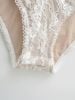 Bodysuit Ren Cổ V Phối Khóa Kéo 7877