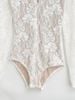 Bodysuit Ren Cổ V Phối Khóa Kéo 7877
