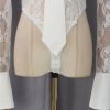 Bodysuit Ren Phối Cổ Satin Kèm Cà Vạt 7878