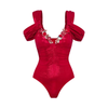 Swimsuit Cổ V Đính Đá Cao Cấp 7882