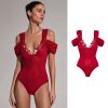 Swimsuit Cổ V Đính Đá Cao Cấp 7882