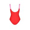 Swimsuit Cổ Vuông Phối Màu Viền Ngực 7884