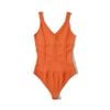 Bodysuit Dệt Kim Cổ V 2 Dây 7889