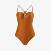 Swimsuit Phối Dây Đính Đá Vân Nổi 7897