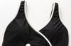 Swimsuit Cổ V Viền Trắng Cúc Đôi 7915