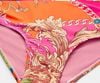 Swimsuit Dây Mảnh Họa Tiết Baroque Cổ Vuông 7921