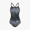 Swimsuit 2 Dây Chéo Lưng In Họa Tiết Chòm Sao 7927