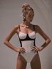 Set Swimsuit Tweed Hồng Phấn Kèm Áo Khoác Lửng Tay Lỡ 7928