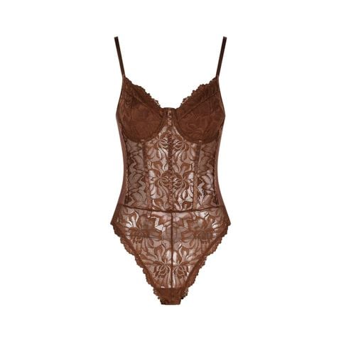 Bodysuit Ren Hoa 2 Dây Mảnh 7963 