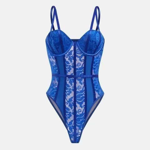  Bodysuit Ren Hoa 2 Dây Mảnh 7980 