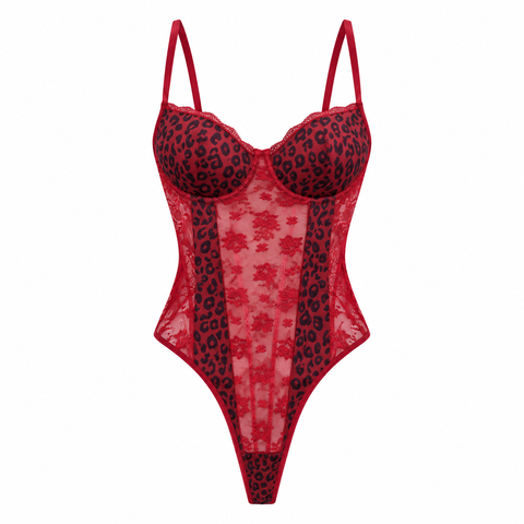  Bodysuit Ren Hoa 2 Dây Mảnh 7982 
