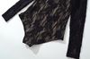 Bodysuit Ren Hoa Dài Tay Cổ Tròn 7820
