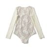 Bodysuit Ren Hoa Dài Tay Cổ Tròn 7820