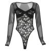Bodysuit Ren Lưới 7821