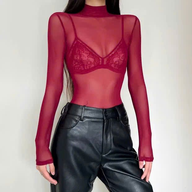 Bodysuit Thun Lưới 7766