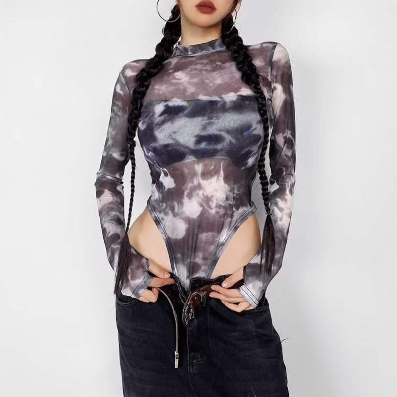 Bodysuit Lưới 7744
