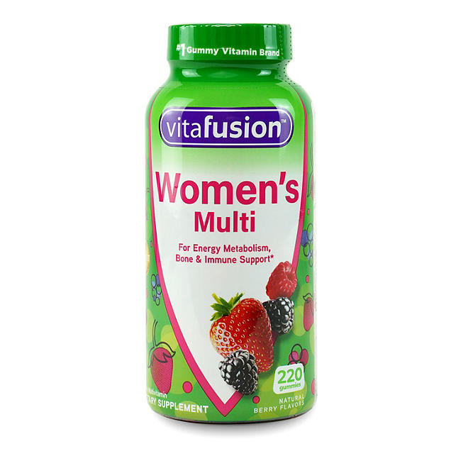 Kẹo Dẻo Vitamin Tổng Hợp VitaFusion Women's 220 Viên Mỹ