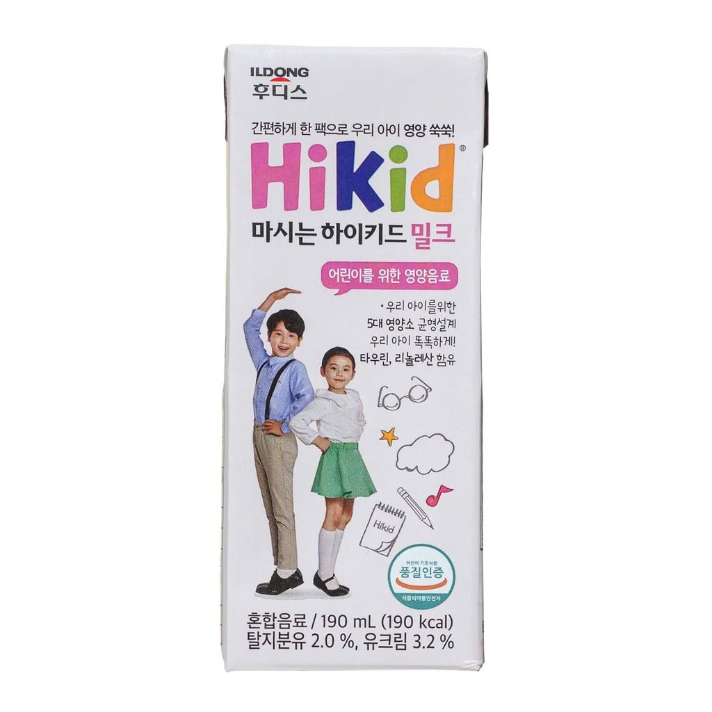 Sữa Nước Hikid Ildong Hàn Quốc 190ml