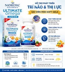 Dầu Cá Nordic Naturals Ultimate Omega Mỹ ( Từ 6 Tuổi)
