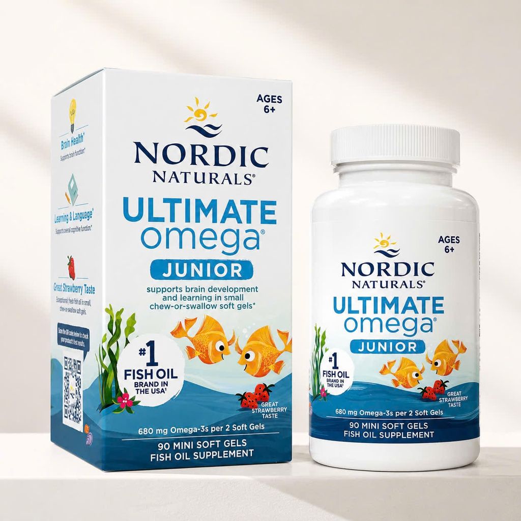 Dầu Cá Nordic Naturals Ultimate Omega Mỹ ( Từ 6 Tuổi)