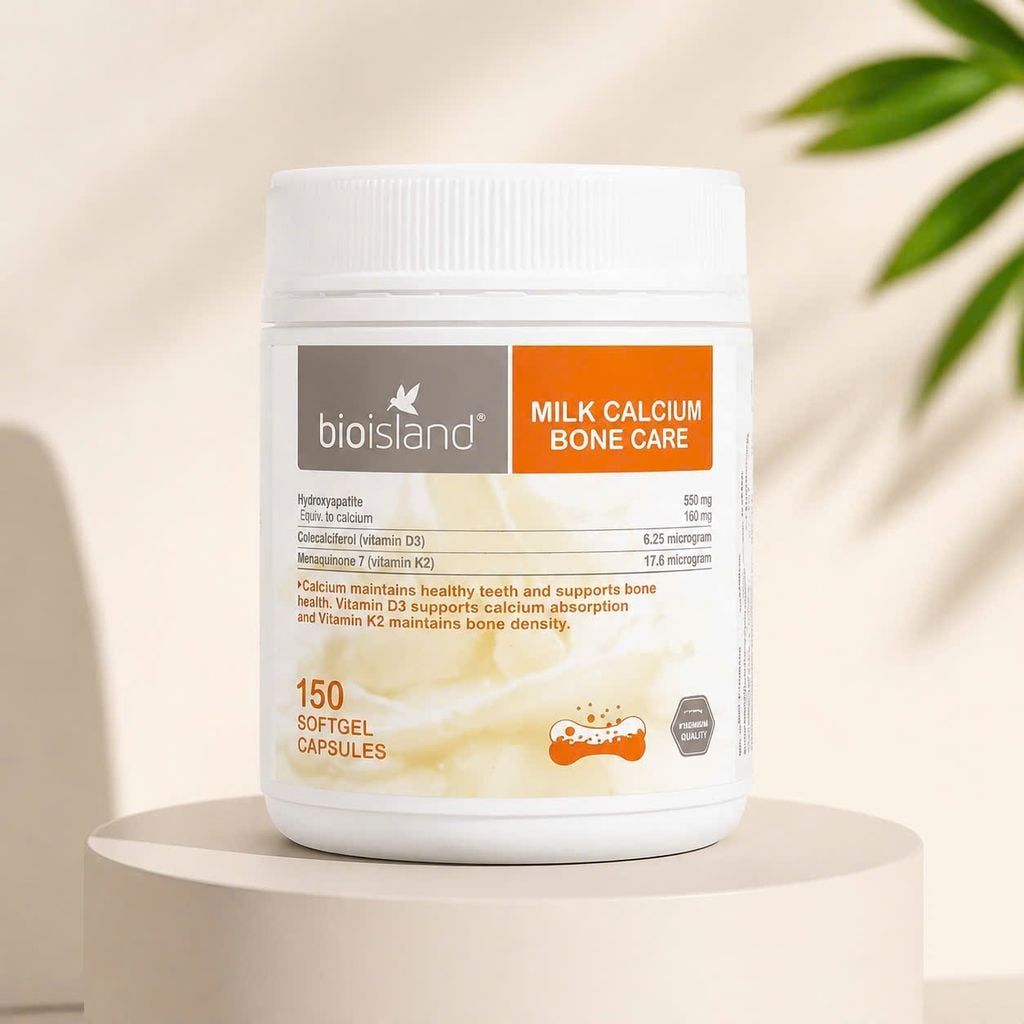 Viên Uống Bổ Sung Canxi Bio island Úc 150 Viên (12 Tuổi Trở Lên)