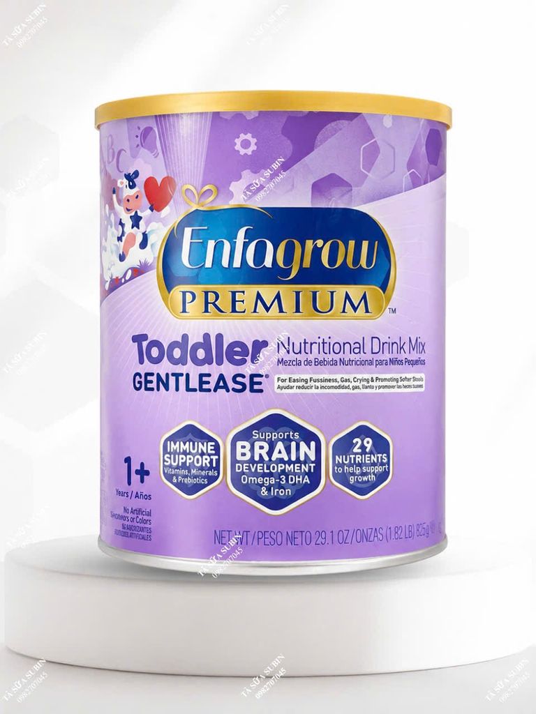 Sữa Enfagrow Mỹ Toddler Gentlease 1-3 Tuổi 825g