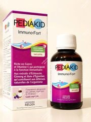 Siro Tăng Đề Kháng Pediakid Immuno - Fort Pháp 125ml (6 Tháng)