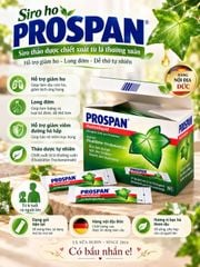 Siro Ho Prospan Đức 5ml Dạng Siro Cho Bé Từ 6 Tuổi Hộp 21 gói