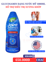 Glucosamin dạng nước joint movement điều trị xương khớp mỹ 1000ml