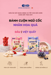 Bánh Ngũ Cốc Cuộn Bebecook 40g Vị Kem