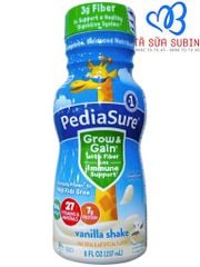 Sữa Pediasure Grow and Gain with Fiber Mỹ 220ml Dạng nước