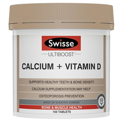 Viên Uống Canxi + Vitamin D Swisse 150 Viên Úc