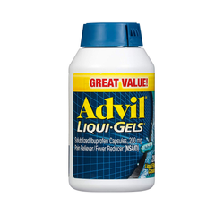 Viên Uống Giảm Đau Hạ Sốt Advil Liqui Gels Mỹ 200 Viên Dạng gel