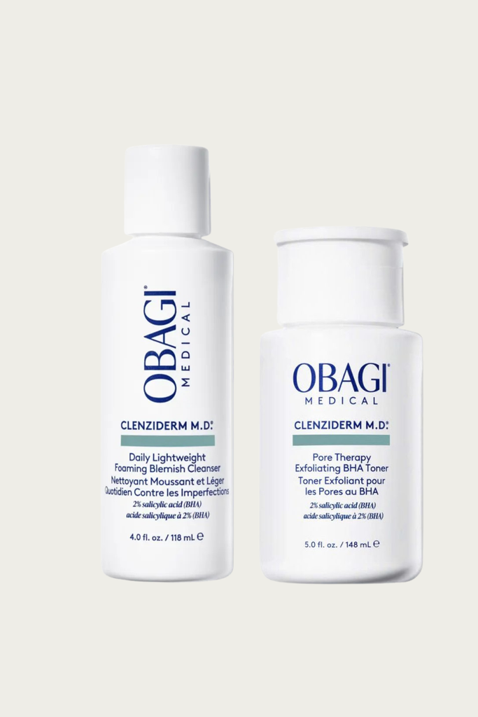 Combo CLENZIDERM M.D. Cleanser + Toner BHA