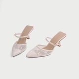  Giày Sapo Nữ Cao Gót AH-12 