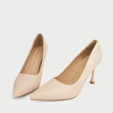  Giày Cao Gót Nữ Slingback Mũi Nhọn Phối Khóa Sang Trọng BD-011 