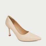  Giày Cao Gót Nữ Slingback Mũi Nhọn Phối Khóa Sang Trọng BD-011 