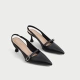  Giày Sandal Cao Gót Nữ Dáng Slingback Mũi Nhọn 5cm MC-911 