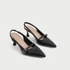  Giày Sandal Cao Gót Nữ Dáng Slingback Mũi Nhọn 5cm MC-911 