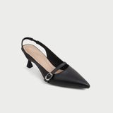  Giày Sandal Cao Gót Nữ Dáng Slingback Mũi Nhọn 5cm MC-911 