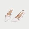  Giày Sandal Cao Gót Nữ Dáng Slingback Mũi Nhọn 5cm MC-911 