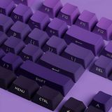  Bộ Keycap bàn phím cơ Veekos Purple Gradient PBT Double-Shot / Cherry profile / 135 nút 
