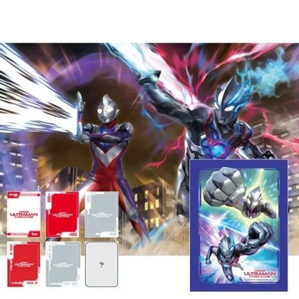 Ultraman Card Game Ultra Deck 01 Ultraman Tiga & Ultraman Blazar UD01 Dành cho các fan Ultraman