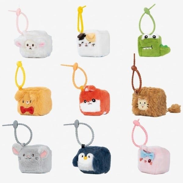  Squarepals Mini Animal Collection 5cm 