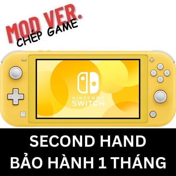  Nintendo Switch Lite Mod & Chép Game Second hand giá rẻ - Yellow 